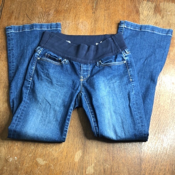 Gap Maternity Long & Lean Bootcut Jeans - Picture 2 of 6